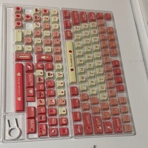 Mechanical Keyboard Keycaps - White